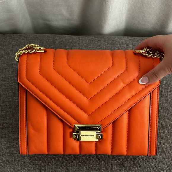 Michael Kors Whitney Large Quilted Leather Convertible Shoulder Bag - Picture 2 of 10